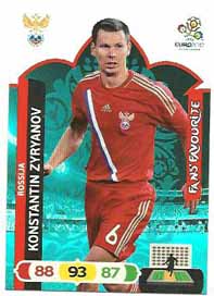 Fans Favourite, 2012 Adrenalyn EM/ Euro 2012, Konstantin Zyryanov