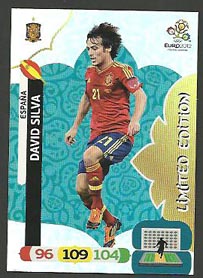 Limited Edition, 2012 Adrenalyn EM/ Euro 2012, David Silva
