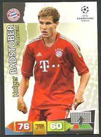 Grundkort Bayern München, 2011-12 Adrenalyn Champions League, Holger Badstuber