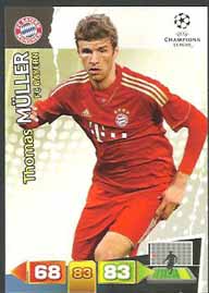 Grundkort Bayern München, 2011-12 Adrenalyn Champions League, Thomas Muller / Thomas Müller