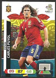 Grundkort Spanien, 2012 Adrenalyn EM/ Euro 2012, Carles Puyol  