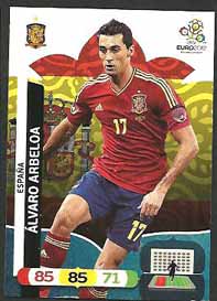 Grundkort Spanien, 2012 Adrenalyn EM/ Euro 2012, Alvaro Arbeloa