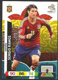 Grundkort Spanien, 2012 Adrenalyn EM/ Euro 2012, Sergio Ramos 