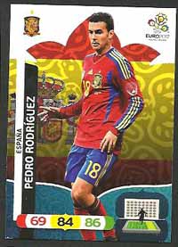 Grundkort Spanien, 2012 Adrenalyn EM/ Euro 2012, Pedro Rodriguez