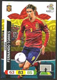 Grundkort Spanien, 2012 Adrenalyn EM/ Euro 2012, Fernando Torres