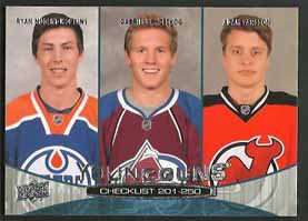 Gabriel Landeskog/ Ryan Nugent-Hopkins/ Adam Larsson 2011-12 Upper Deck #250