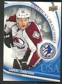 Gabriel Landeskog 2012 Upper Deck National Hockey Card Day #1
