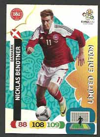 Limited Edition, 2012 Adrenalyn EM/ Euro 2012, Nicklas Bendtner