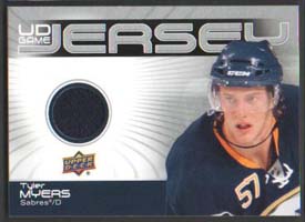 Tyler Myers 2010-11 Upper Deck Game Jerseys #GJ2TM