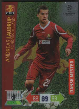 Dansk Mester, 2012-13 Adrenalyn Champions League, Andreas Laudrup