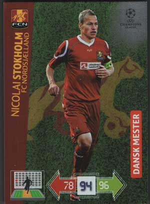 Dansk Mester, 2012-13 Adrenalyn Champions League, Nicolai Stokholm