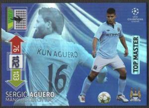 Top Master, 2012-13 Adrenalyn Champions League, Sergio Agüero / Sergio Aguero