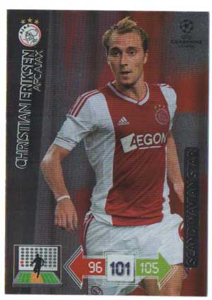 Scandinavian Star, 2012-13 Adrenalyn Champions League, Christian Eriksen