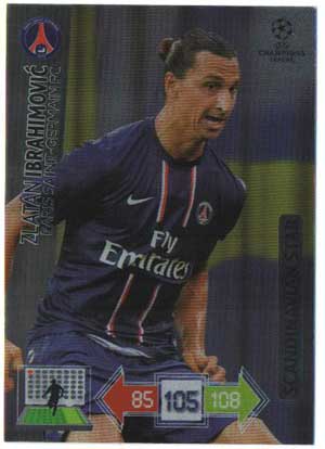 Scandinavian Star, 2012-13 Adrenalyn Champions League, Zlatan Ibrahimovic