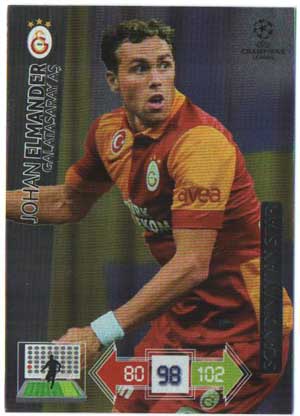 Scandinavian Star, 2012-13 Adrenalyn Champions League, Johan Elmander