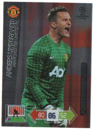 Scandinavian Star, 2012-13 Adrenalyn Champions League, Anders Lindegaard
