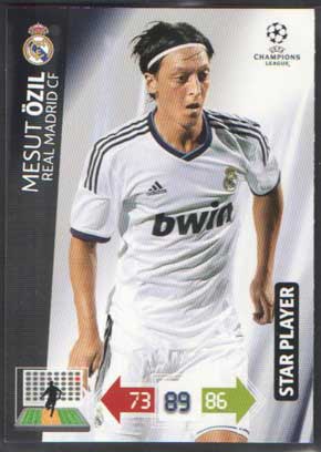Star Player, 2012-13 Adrenalyn Champions League, Mesut Özil / Mesut Ozil