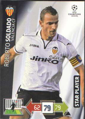 Star Player, 2012-13 Adrenalyn Champions League, Roberto Soldado