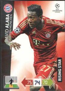 Rising Star, 2012-13 Adrenalyn Champions League, David Alaba