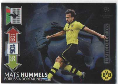 Limited Edition, 2012-13 Adrenalyn Champions League, Mats Hummels