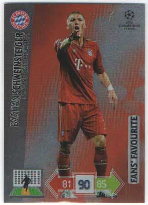Fans Favourite, 2012-13 Adrenalyn Champions League, Bastian Scweinsteiger