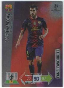 Fans Favourite, 2012-13 Adrenalyn Champions League, Cesc Fábregas / Cesc Fabregas