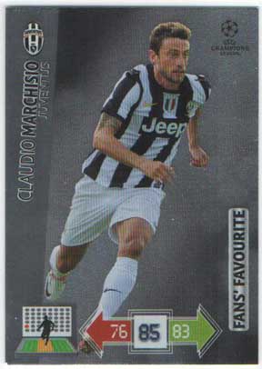 Fans Favourite, 2012-13 Adrenalyn Champions League, Claudio Marchisio
