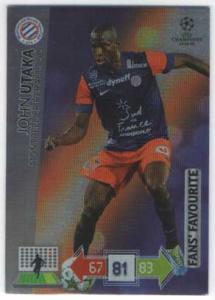 Fans Favourite, 2012-13 Adrenalyn Champions League, John Uataka