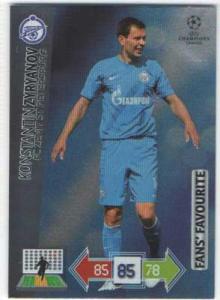 Fans Favourite, 2012-13 Adrenalyn Champions League, Konstantin Zyryanov