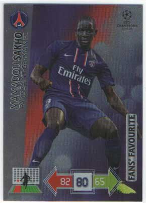Fans Favourite, 2012-13 Adrenalyn Champions League, Mamadou Sakho