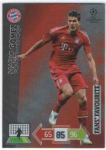 Fans Favourite, 2012-13 Adrenalyn Champions League, Mario Gomez