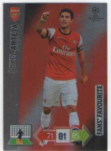 Fans Favourite, 2012-13 Adrenalyn Champions League, Mikel Arteta