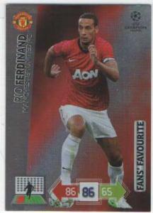 Fans Favourite, 2012-13 Adrenalyn Champions League, Rio Ferdinand
