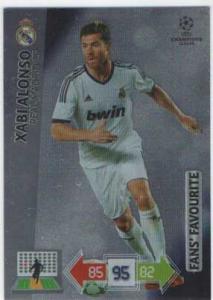 Fans Favourite, 2012-13 Adrenalyn Champions League, Xabi Alonso