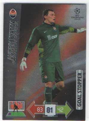 Goal Stopper, 2012-13 Adrenalyn Champions League, Andriy Pyatov