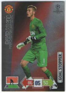 Goal Stopper, 2012-13 Adrenalyn Champions League, David De Gea
