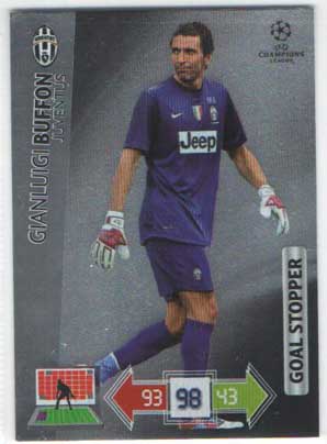 Goal Stopper, 2012-13 Adrenalyn Champions League, Gianluigi Buffon