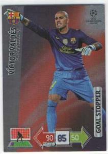Goal Stopper, 2012-13 Adrenalyn Champions League, Víctor Valdés / Victor Valdes