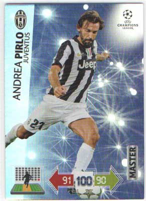 Master, 2012-13 Adrenalyn Champions League, Andrea Pirlo