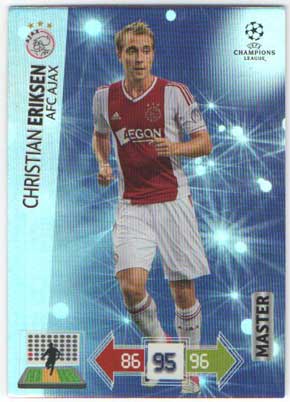 Master, 2012-13 Adrenalyn Champions League, Christian Eriksen