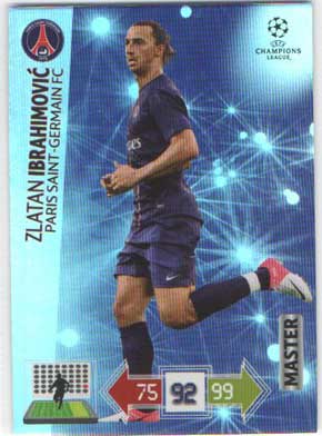 Master, 2012-13 Adrenalyn Champions League, Zlatan Ibrahimovic