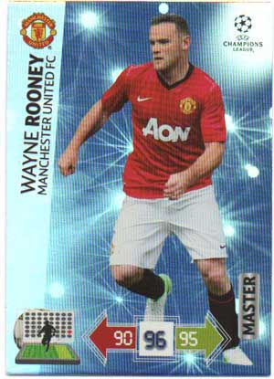 Master, 2012-13 Adrenalyn Champions League, Wayne Rooney
