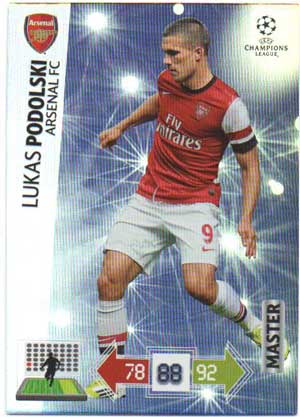 Master, 2012-13 Adrenalyn Champions League, Lukas Podolski