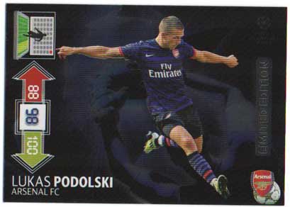 Limited Edition, 2012-13 Adrenalyn Champions League, Lukas Podolski