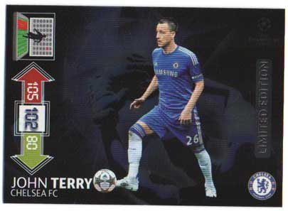 Limited Edition, 2012-13 Adrenalyn Champions League, John Terry