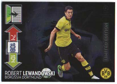 Limited Edition, 2012-13 Adrenalyn Champions League, Robert Lewandowski