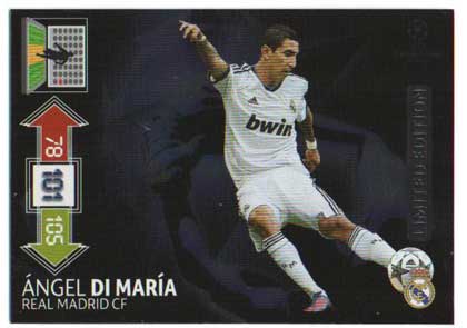 Limited Edition, 2012-13 Adrenalyn Champions League, Ángel Di María / Angel Di Maria