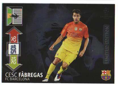Limited Edition, 2012-13 Adrenalyn Champions League, Cesc Fábregas / Cesc Fabregas