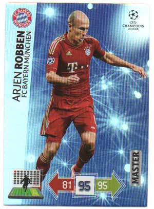 Master, 2012-13 Adrenalyn Champions League, Arjen Robben