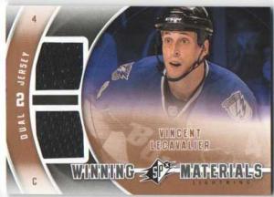 Vincent Lecavalier 2011-12 SPx Winning Materials #WMVL